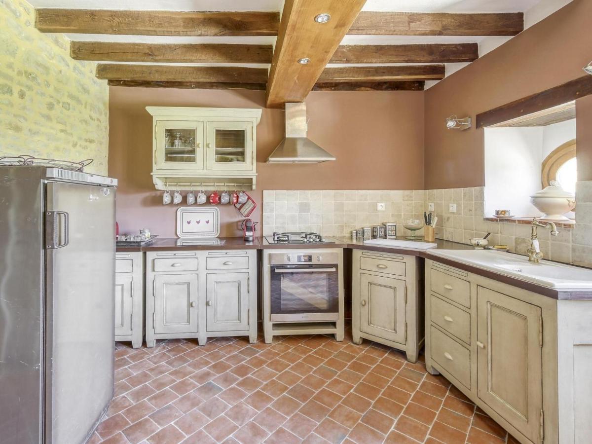 Burgundian Farmhouse In Talon With Fireplace 외부 사진